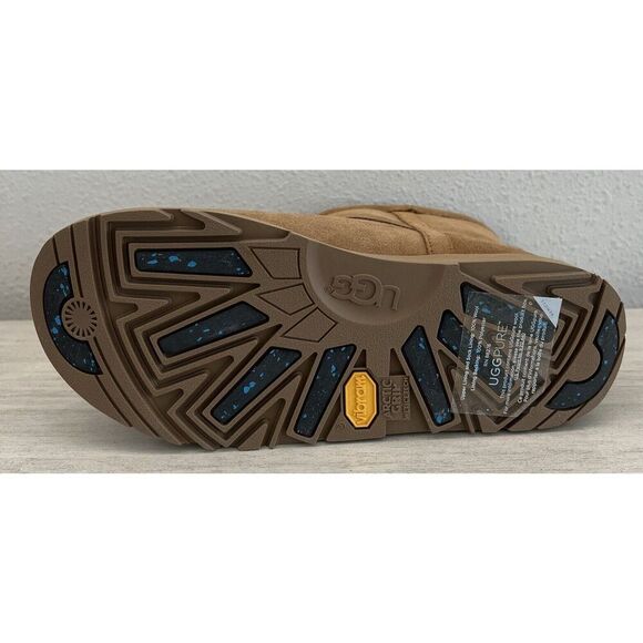 UGG 1019643 Australia Women Sz 6.5 Classic Mini Waterproof Boots Chestnut - Picture 6 of 10